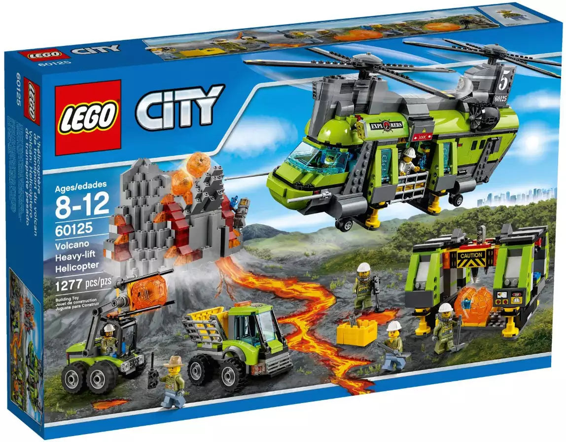 LEGO City 60125 Vulkan-Schwerlasthelikopter