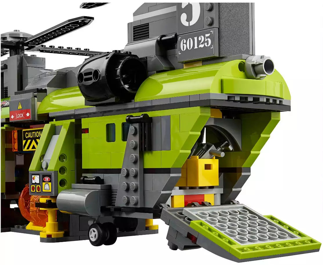 LEGO City 60125 Vulkan-Schwerlasthelikopter, Detail 2