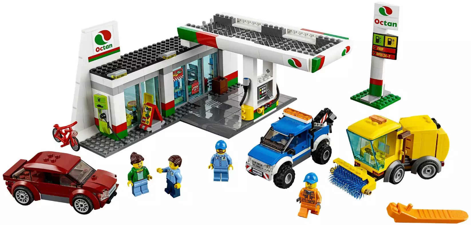 LEGO City 60132 Tankstelle, Inhalt