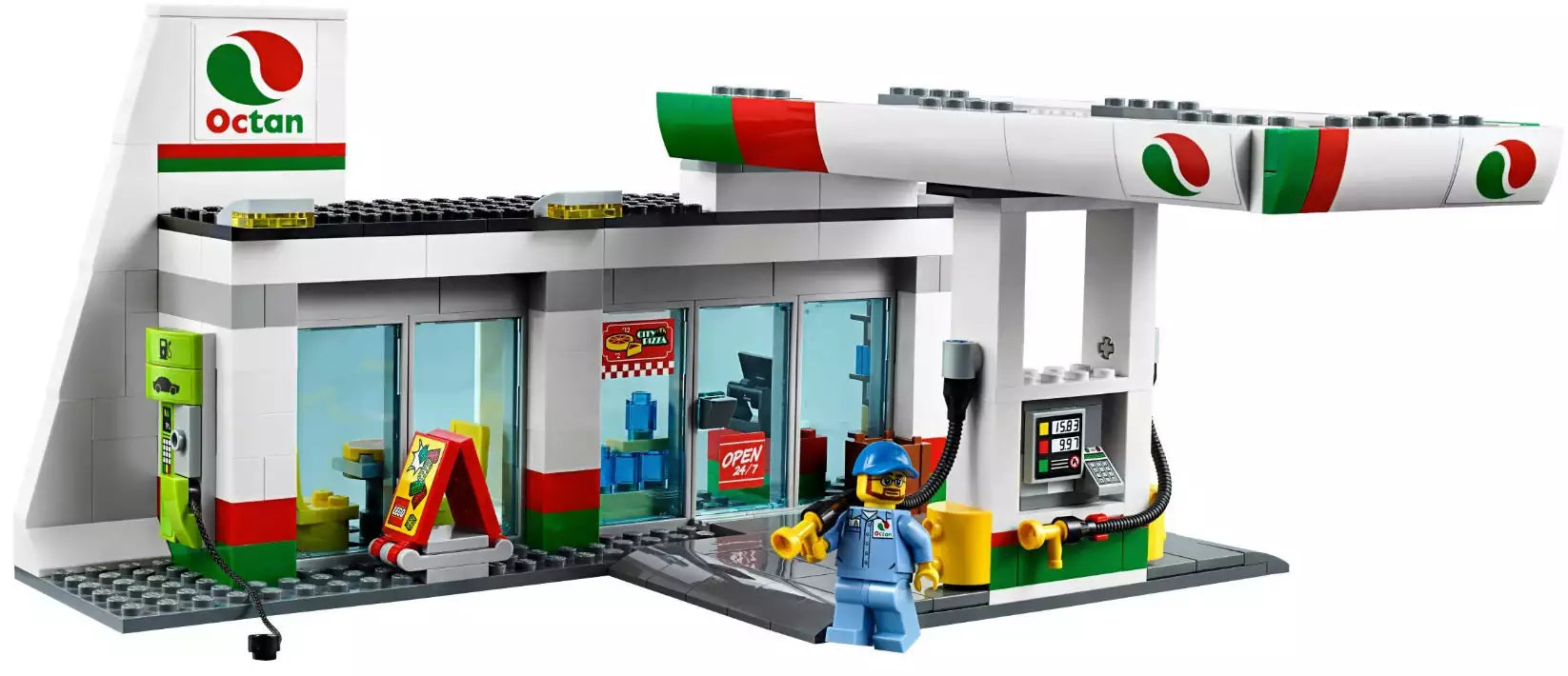 LEGO City 60132 Tankstelle, Detail 1
