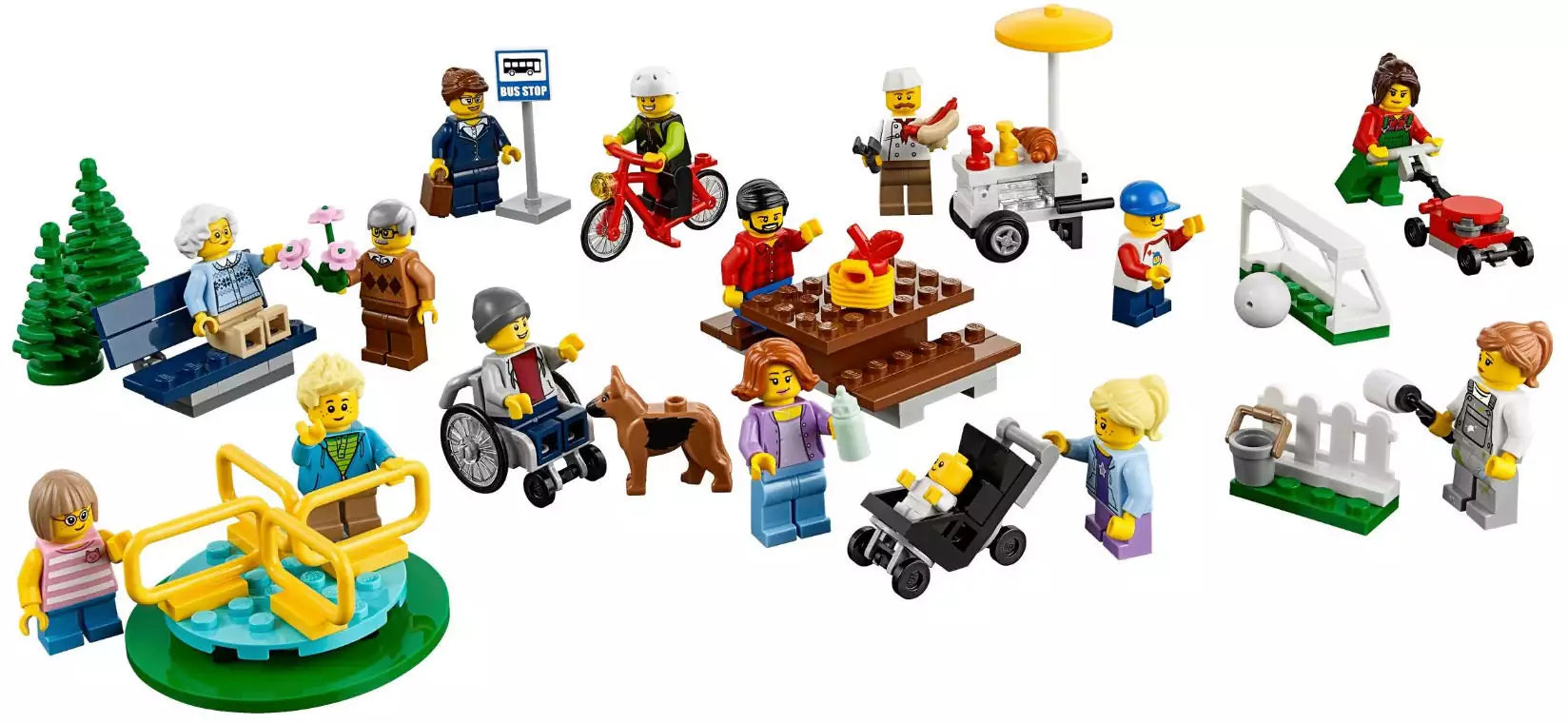 LEGO City 60134 Stadtbewohner, Inhalt