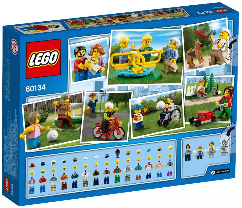 LEGO City 60134 Stadtbewohner, Box Rückansicht