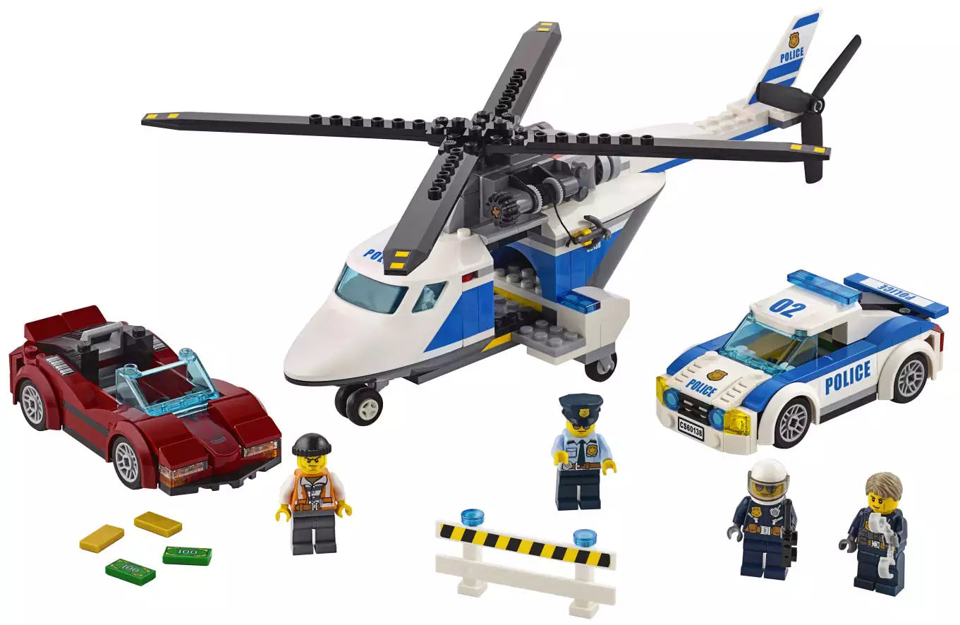 LEGO City 60138 Rasante Verfolgungsjagd, Inhalt