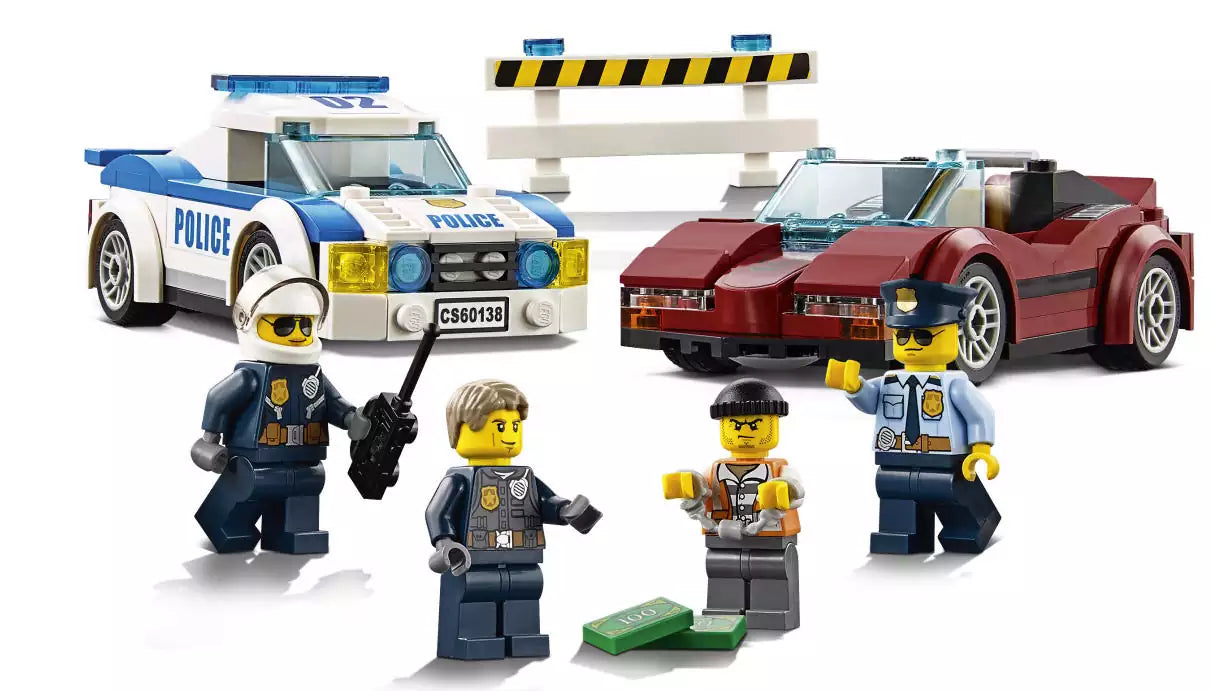 LEGO City 60138 Rasante Verfolgungsjagd, Minifiguren