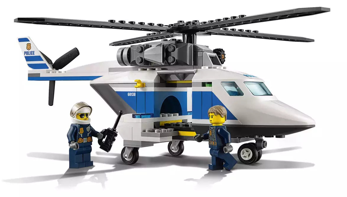 LEGO City 60138 Rasante Verfolgungsjagd, Hubschrauber