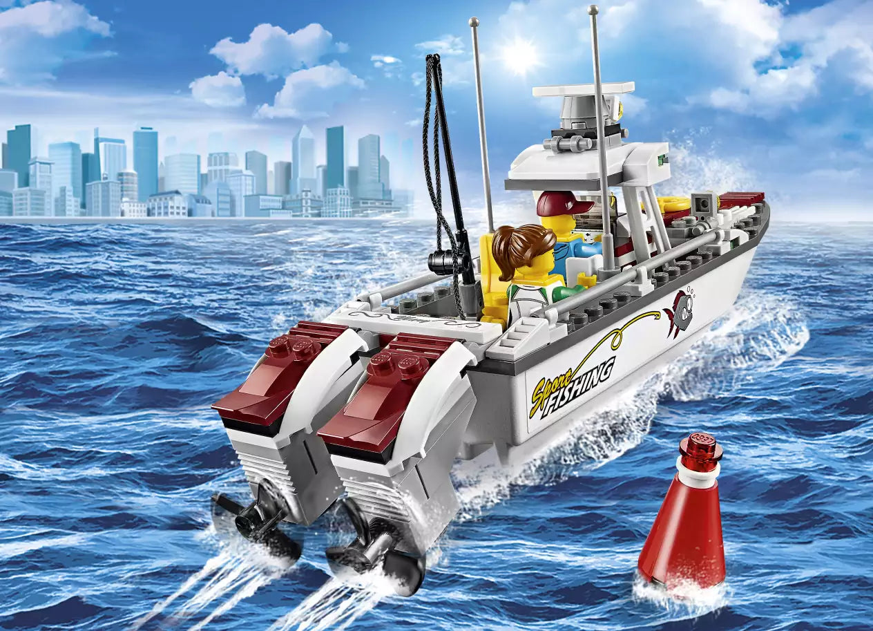 LEGO City 60147 Angelyacht, Detail 1