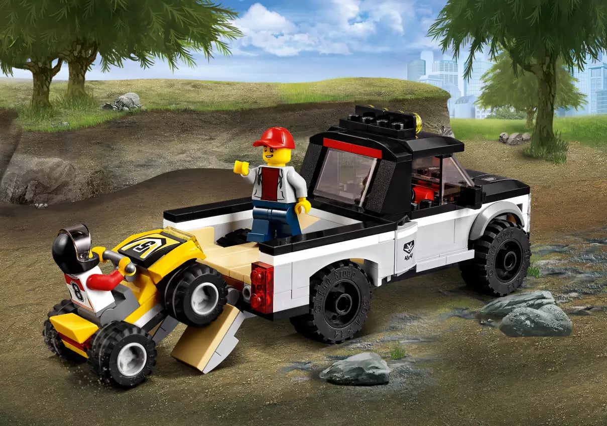 LEGO City 60148 Quad-Rennteam