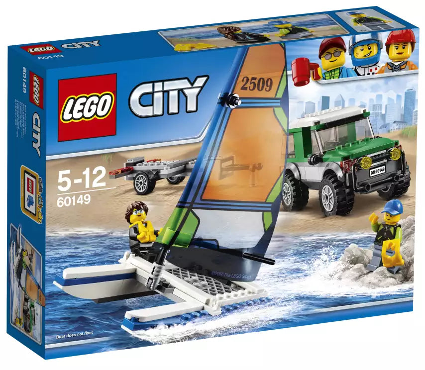 LEGO City 60149 Geländewagen mit Katamaran
