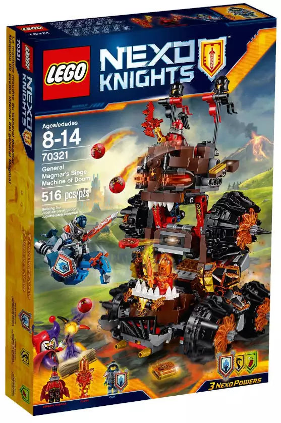 LEGO Nexo Knights 70321 General Magmars Schicksalsmobil