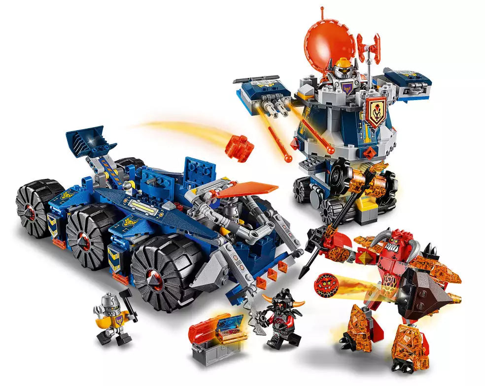 LEGO Nexo Knights 70322 Axls rollender Wachturm, Detail 1