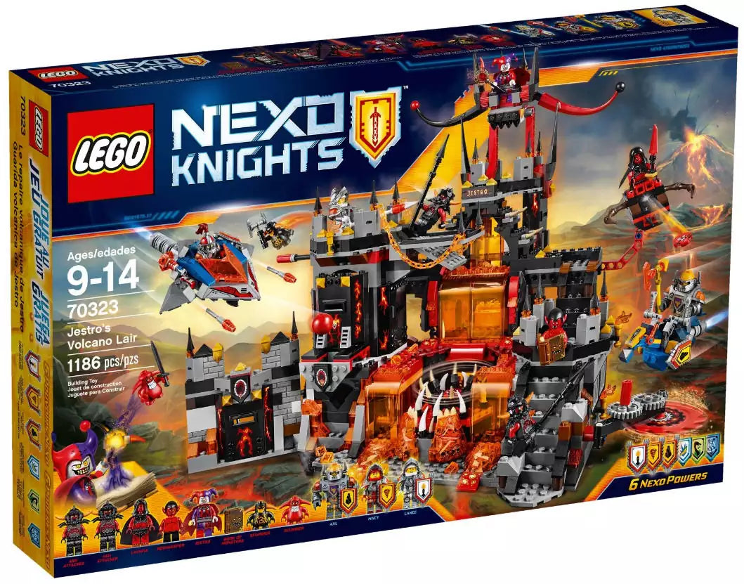 LEGO Nexo Knights 70323 Jestros Vulkanfestung
