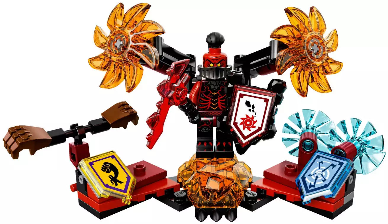 LEGO Nexo Knights 70338 Ultimativer General Magmar, Inhalt