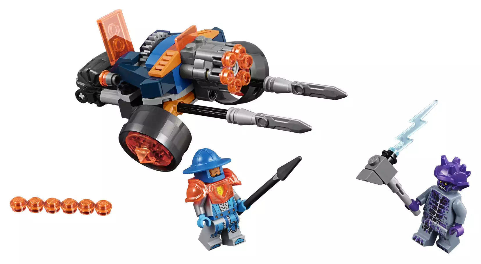 LEGO-Nexo-Knights-70347-Bike-der-Koeniglichen-Wache, Inhalt