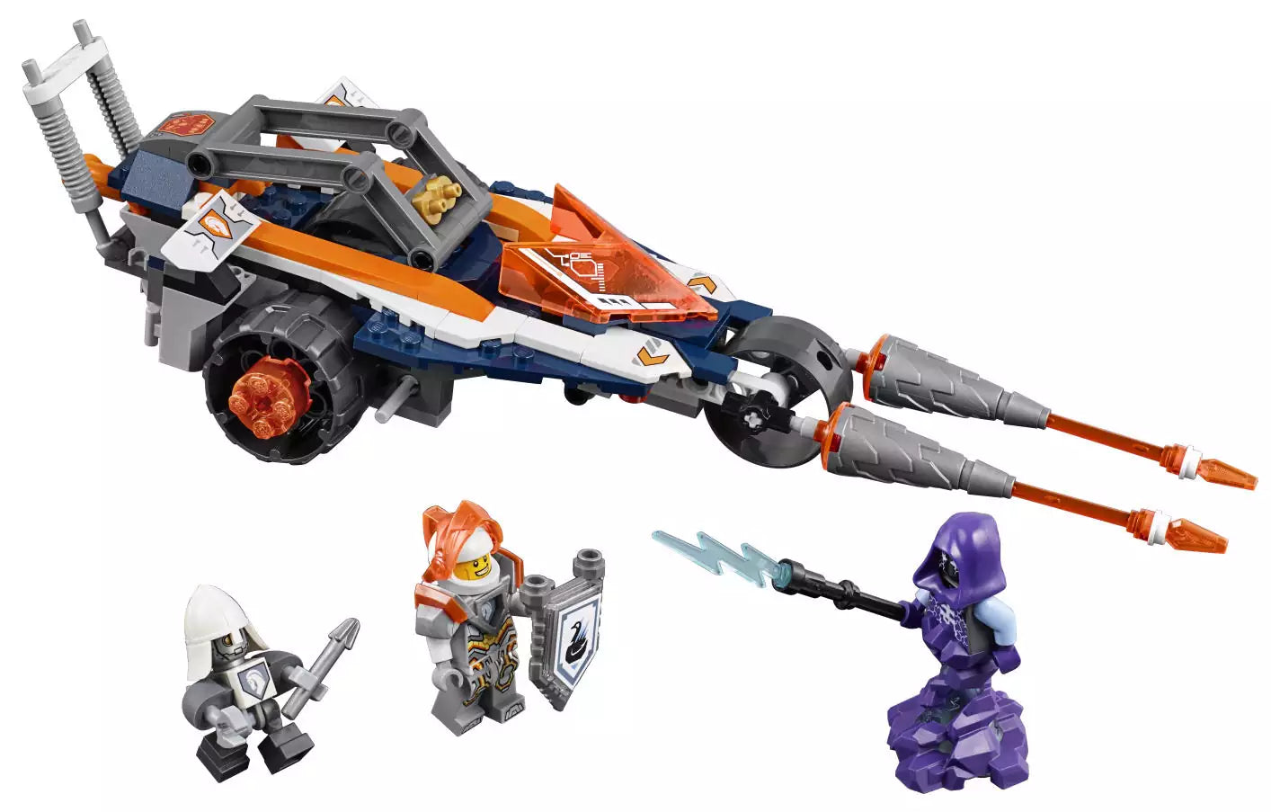 LEGO Nexo Knights 70348 Lances Doppellanzen-Cruiser, Inhalt