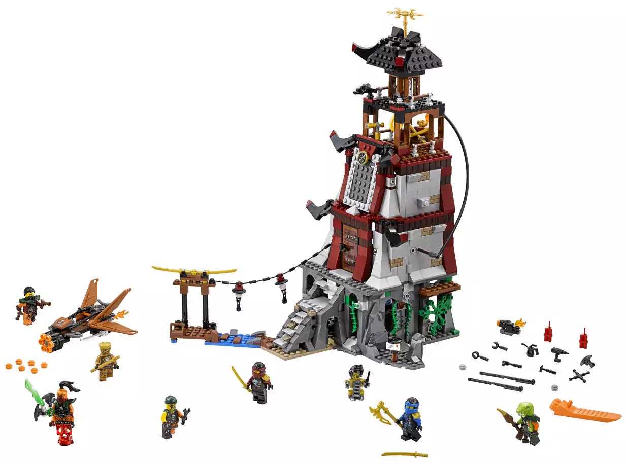 LEGO Ninjago 70594 Die Leuchtturmbelagerung, Inhalt