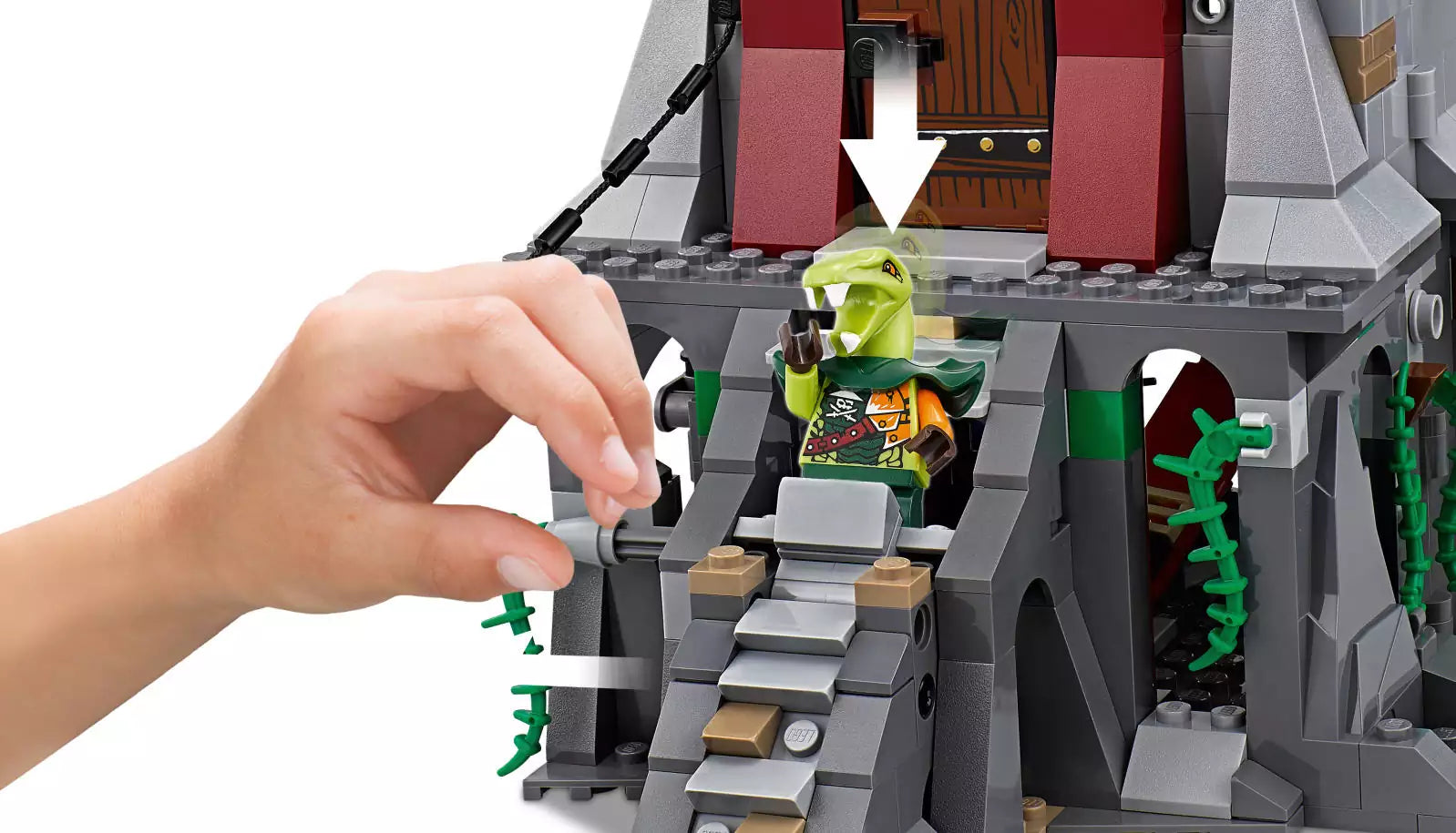 LEGO Ninjago 70594 Die Leuchtturmbelagerung, Detail 1