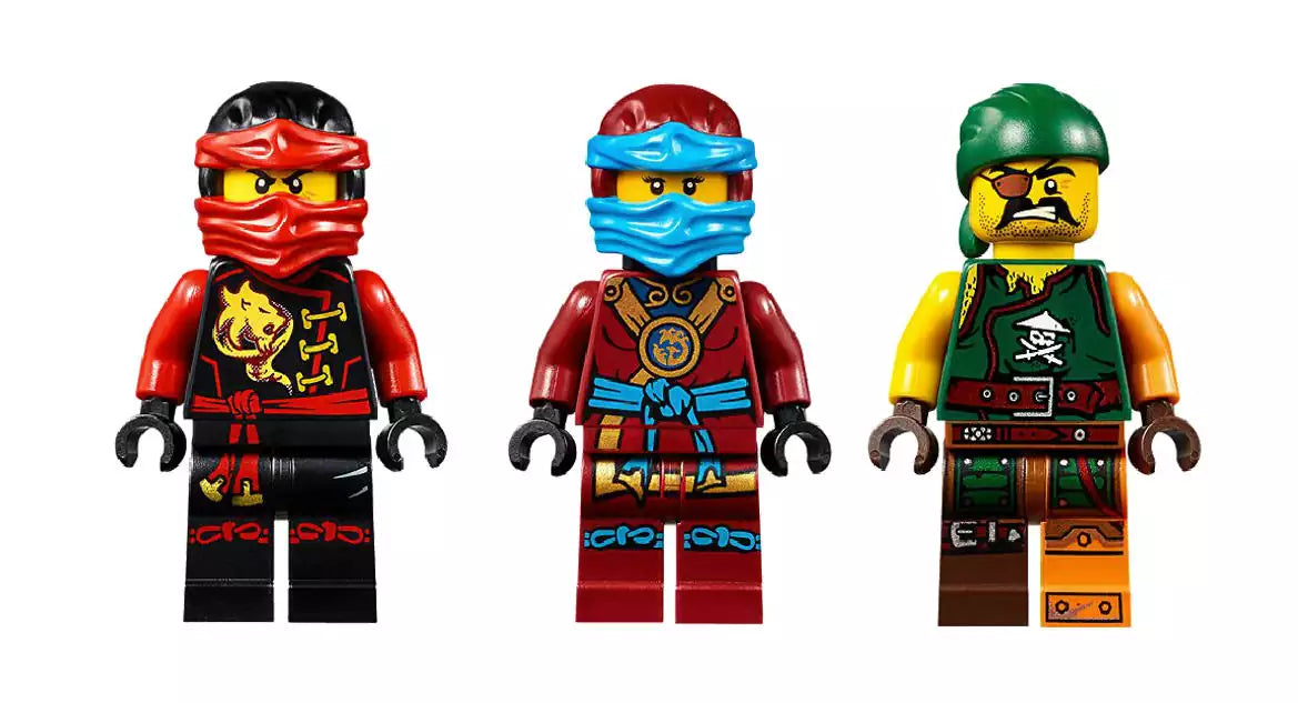 LEGO Ninjago 70600 Ninja-Bike Jagd, Minifiguren