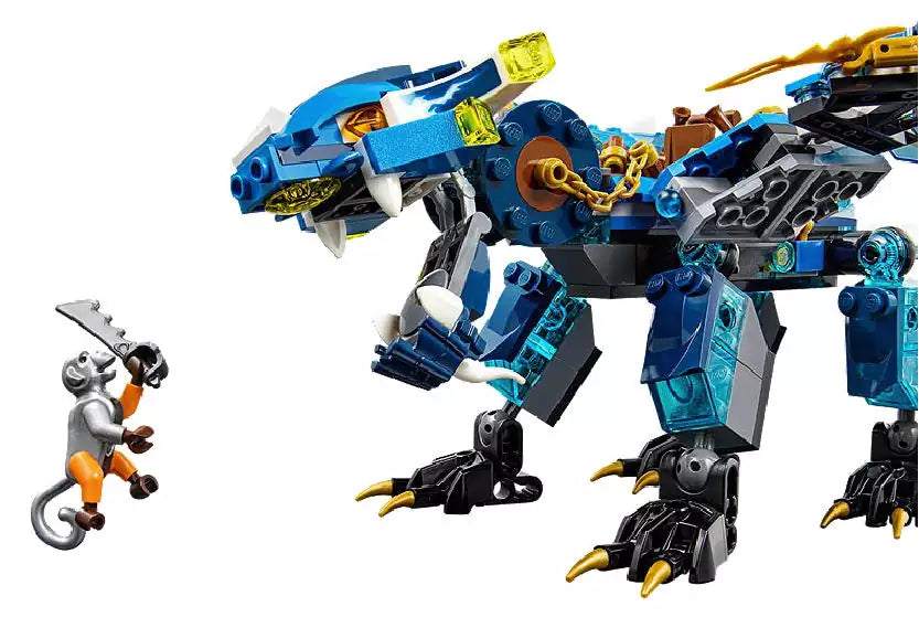 LEGO Ninjago 70602 Jays Elementardrache, Drache und Affe