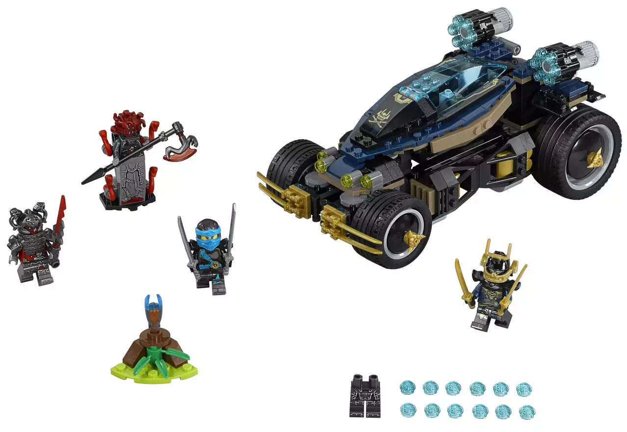LEGO Ninjago 70625 Samurai Turbomobil, Inhalt