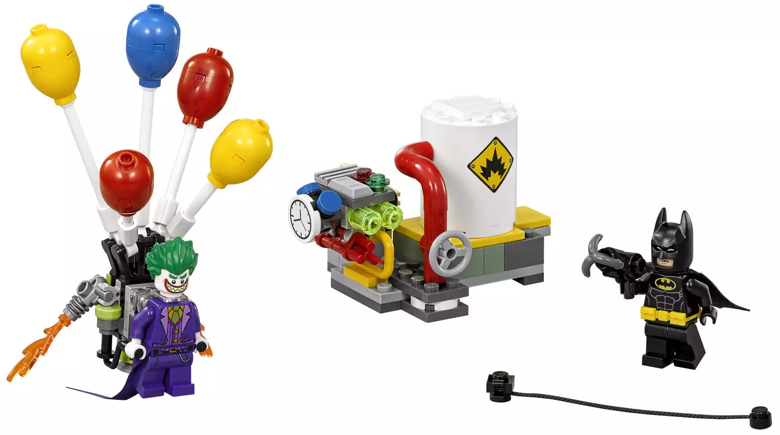 The LEGO Batman Movie 70900 Jokers Flucht mit den Ballons, Inhalt