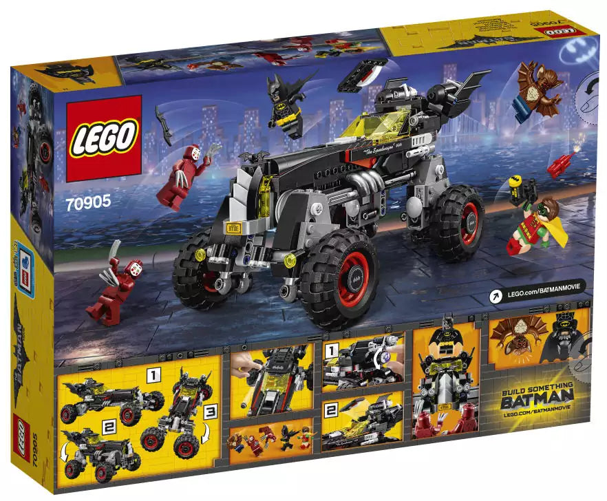 The LEGO Batman Movie 70905 Das Batmobil, Box Rückansicht
