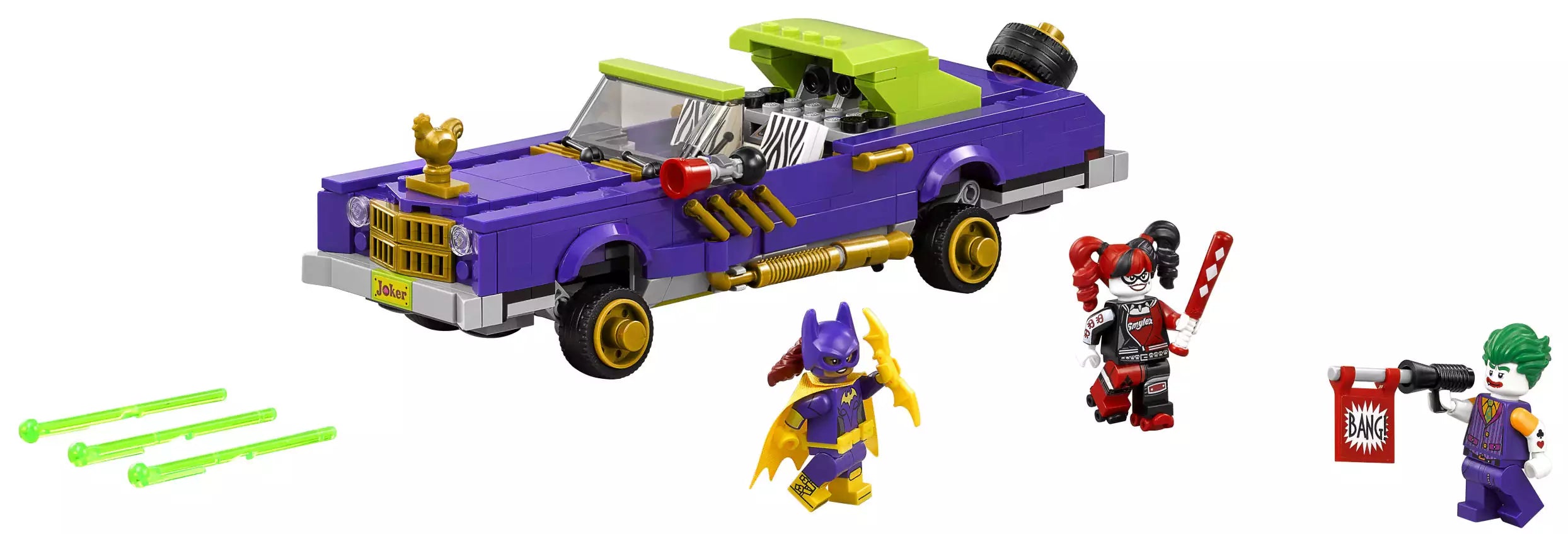 The LEGO Batman Movie 70906 Jokers berüchtigter Lowrider, Inhalt