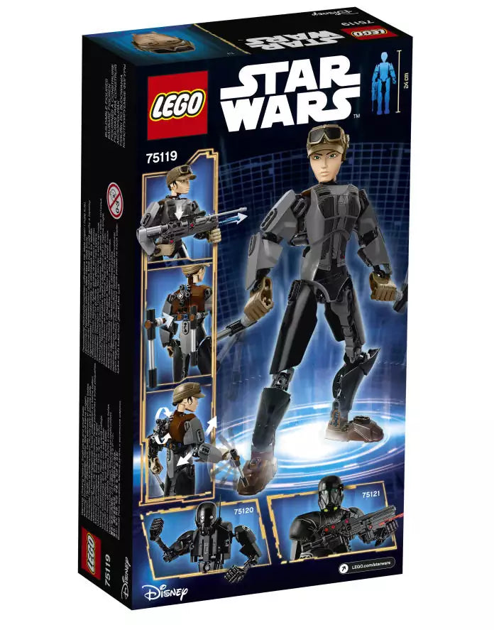 LEGO Star Wars 75119 Sergeant Jyn Erso, Box Rückansicht