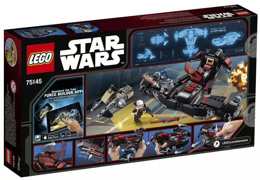 LEGO Star Wars 75145 Eclipse Fighter, Box Rückansicht