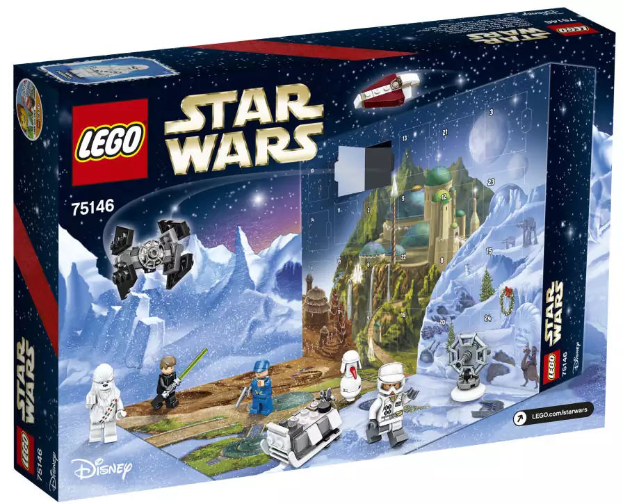 LEGO Star Wars 75146 Adventskalender, Box Rückansicht