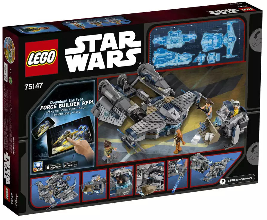 LEGO Star Wars 75147 StarScavenger, Box Rückansicht