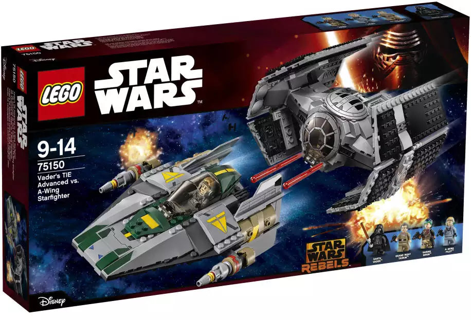 LEGO Star Wars 75150 Vaders TIE Advanced vs. A-Wing Starfighter