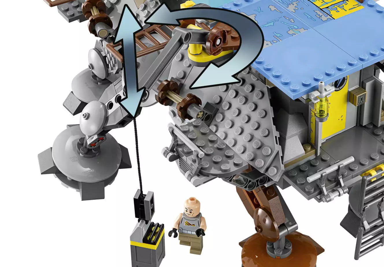 LEGO Star Wars 75157 Captain Rexs AT-TE, Detail 1