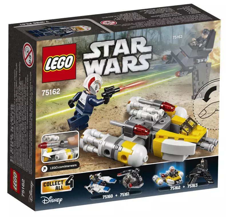 LEGO Star Wars 75162 Y-Wing Microfighter, Box Rückansicht