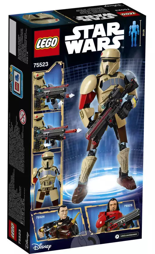 LEGO Star Wars 75523 Scarif Stormtrooper, Box Rückansicht