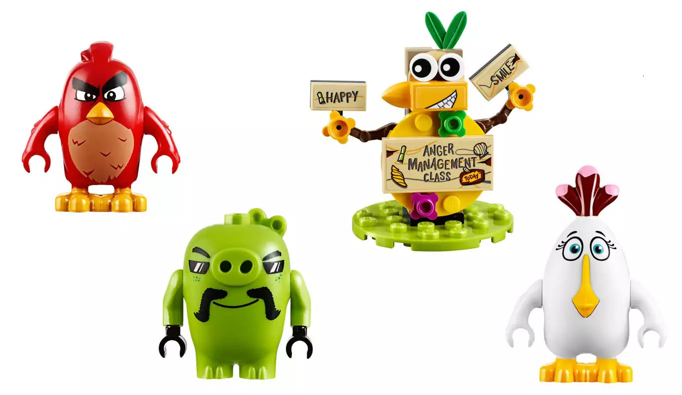 LEGO Angry Birds 75823 Bird Island Egg Heist, Figuren