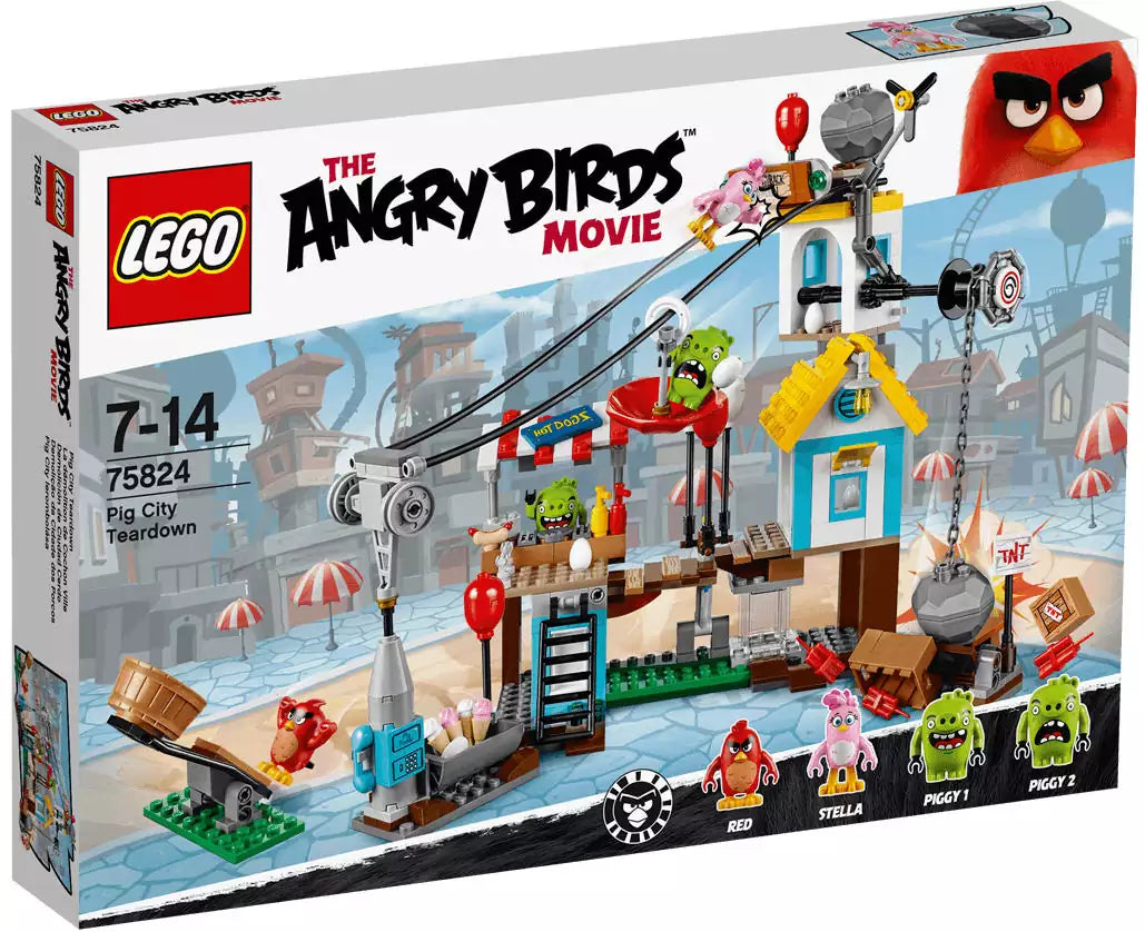 LEGO Angry Birds 75824 Pig City Teardown