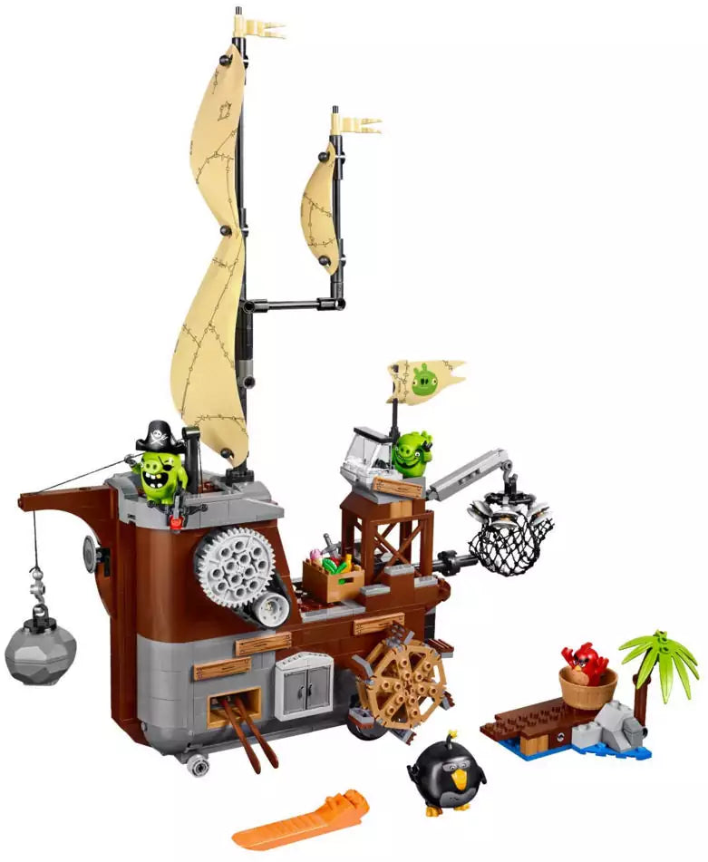 LEGO Angry Birds 75825 Piggy Pirate Ship, Inhalt