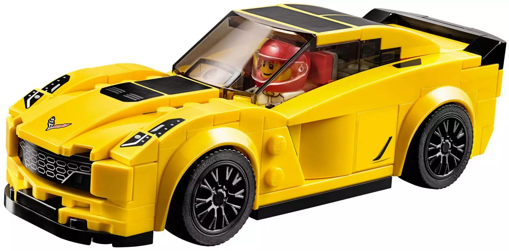 LEGO Speed Champions 75870 Chevrolet Corvette Z06, Vorderansicht