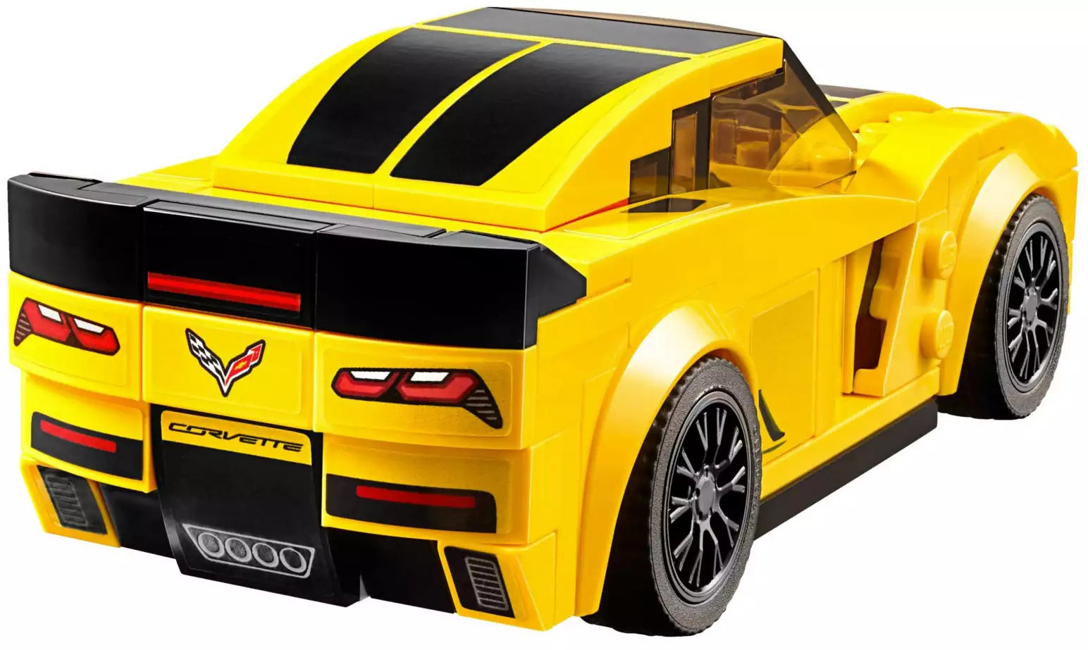 LEGO Speed Champions 75870 Chevrolet Corvette Z06, Rückansicht