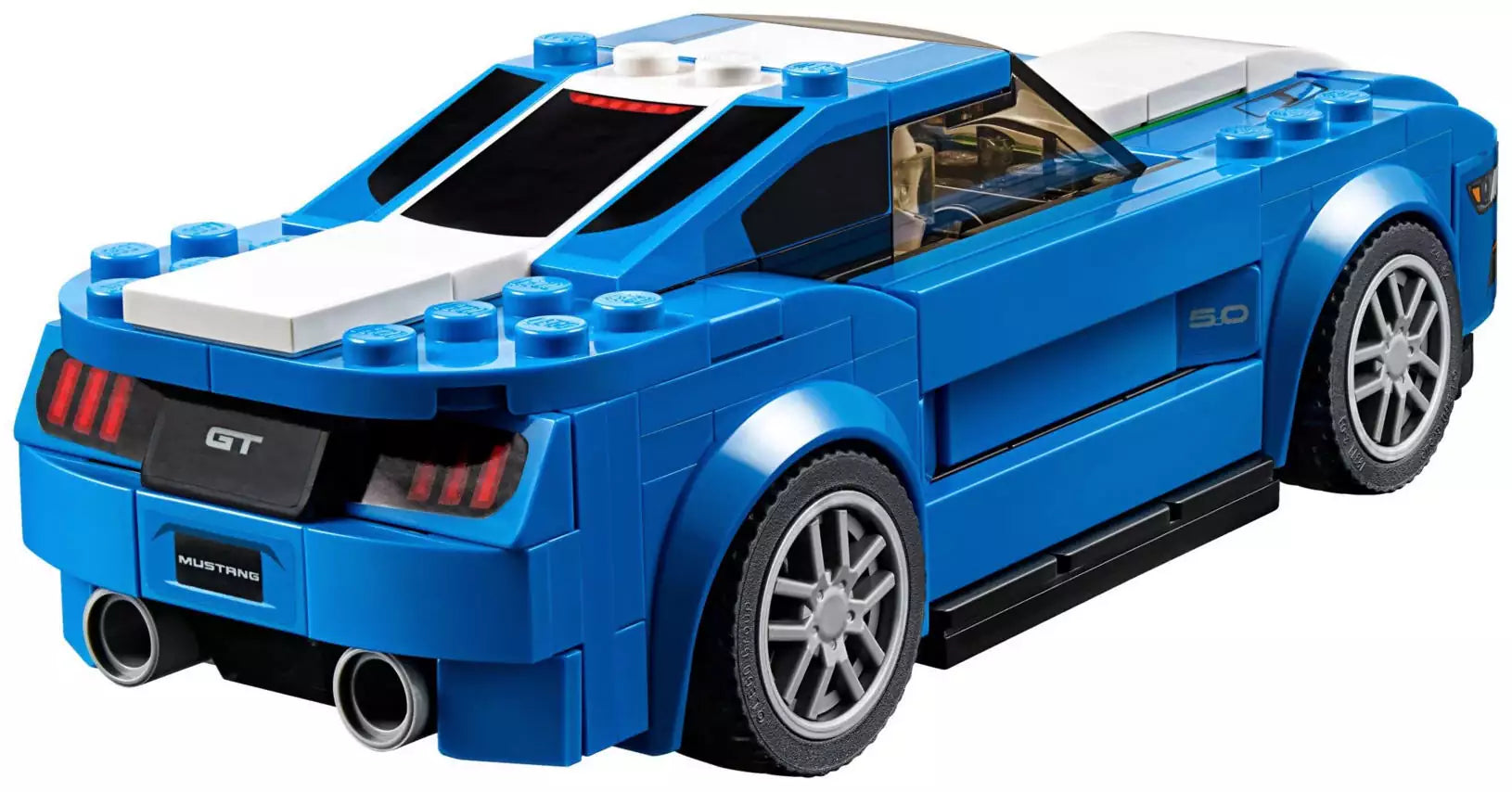 LEGO Speed Champions 75871 Ford Mustang GT, Rückansicht