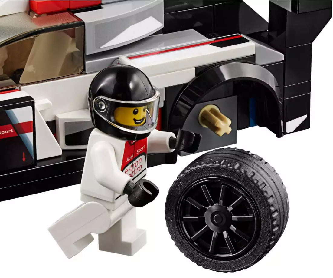 LEGO Speed Champions 75872 Audi R18 e-tron quattro, Radwechsel