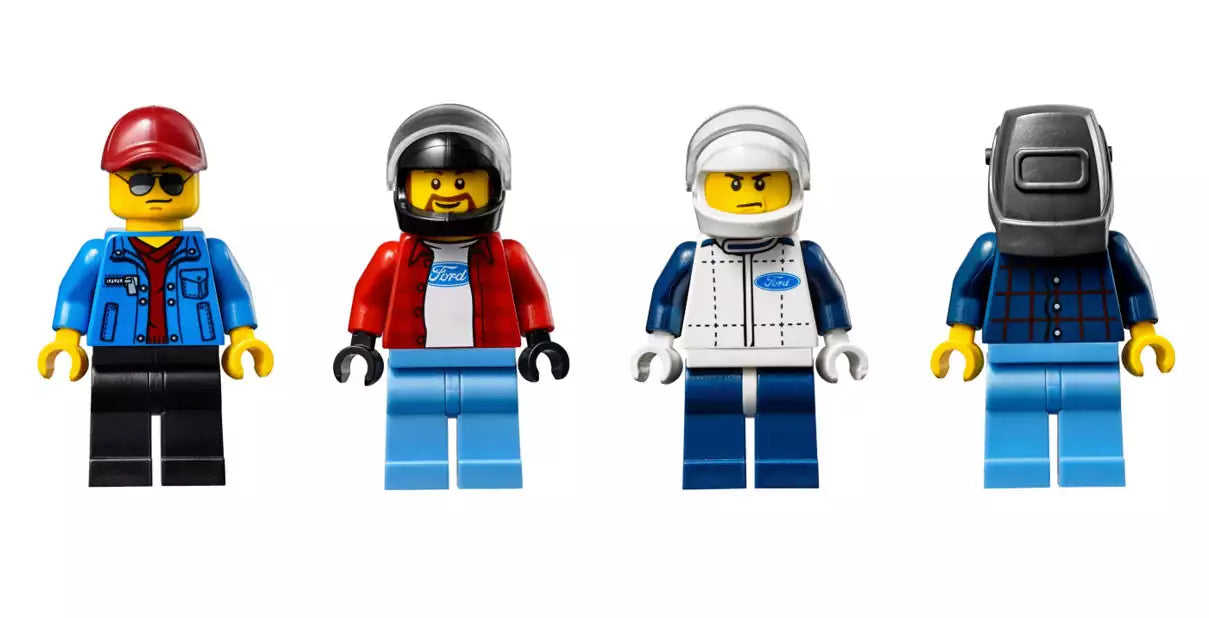 LEGO Speed Champions 75875 Ford F-150 Raptor & Ford Model A Hot Rod, Minifiguren