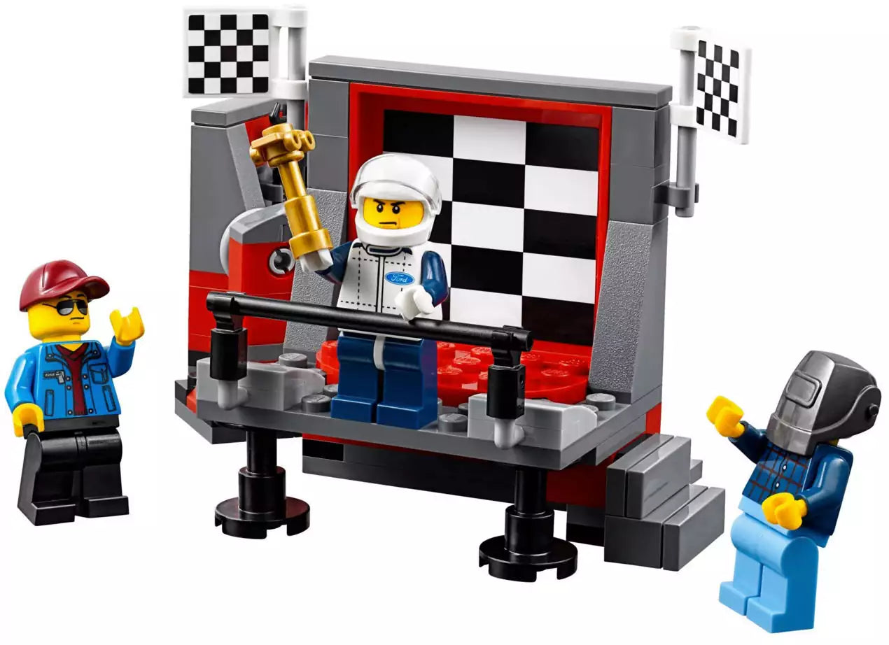 LEGO Speed Champions 75875 Ford F-150 Raptor & Ford Model A Hot Rod, Siegerehrung