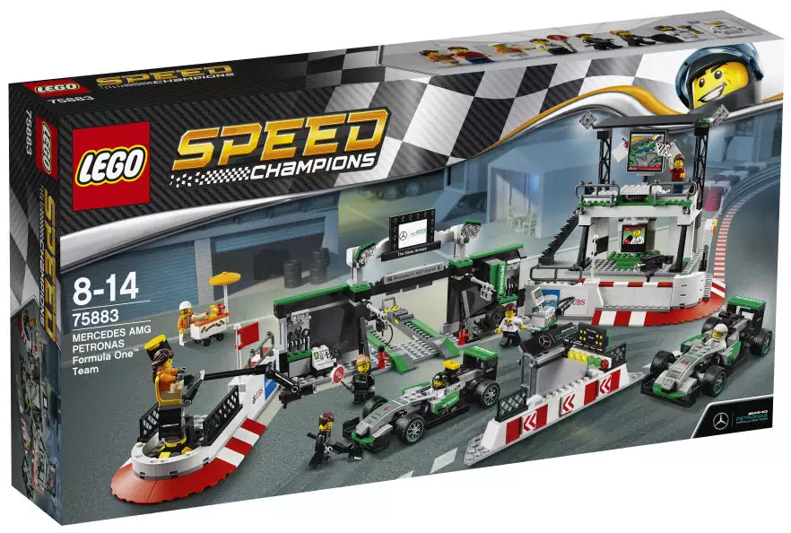 LEGO Speed Champions 75883 MERCEDES AMG PETRONAS Formula One Team