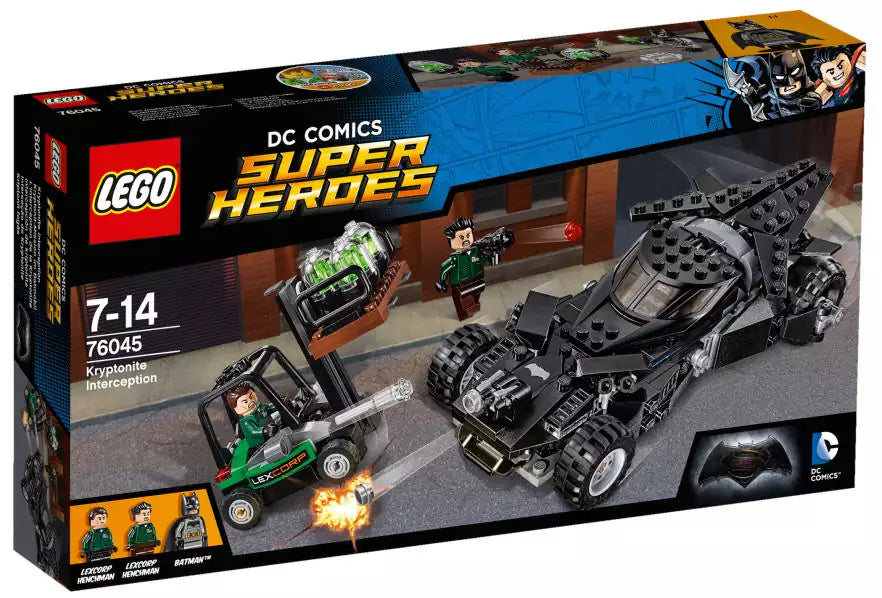 LEGO Super Heroes 76045 Kryptonit-Mission im Batmobil