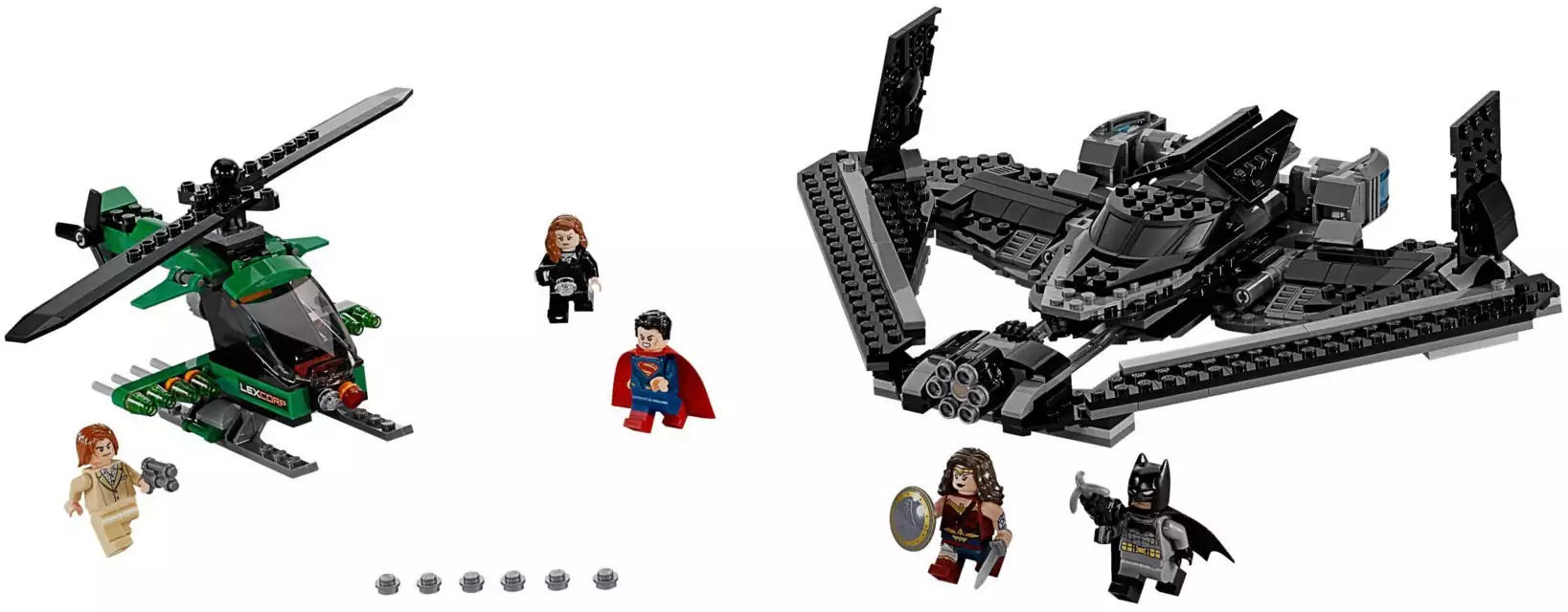 LEGO Super Heroes 76046 LEGO Super Heroes 76046 Duell in der Luft, Inhalt
