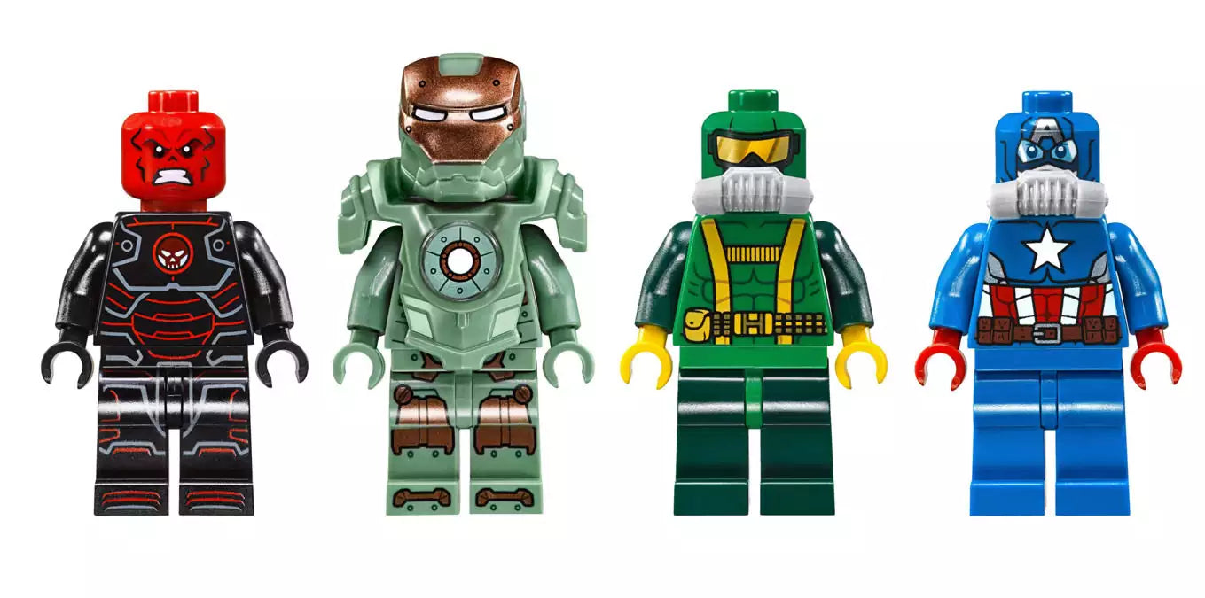 LEGO Super Heroes 76048 U-Boot Überfall von Iron Skull, Minifiguren