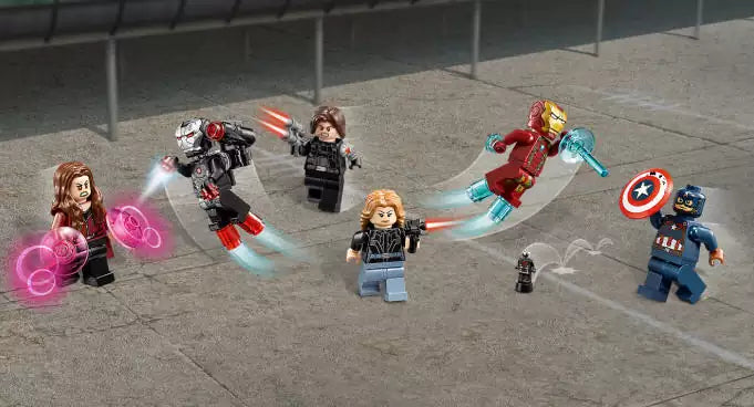 LEGO Super Heroes 76051 Einsatz am Flughafen, Minifiguren