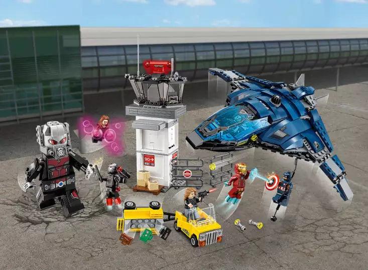 LEGO Super Heroes 76051 Einsatz am Flughafen, Detail 1