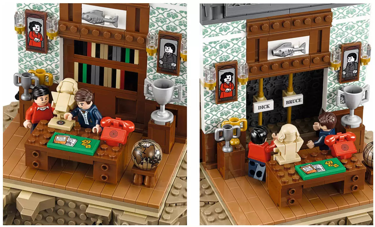 LEGO Super Heroes 76052 Batman - Bathöhle, Innenansichten